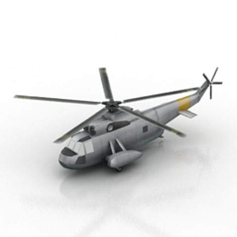 Free Helicopter N11 3D model for 3ds Max Library Download